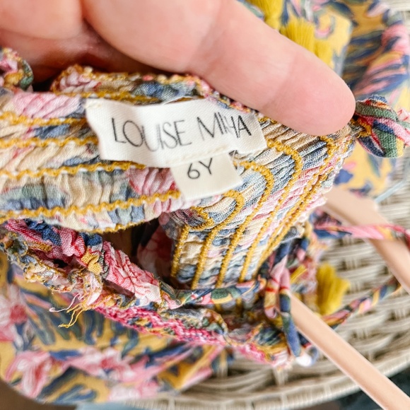 EUC Lousie Misha Marceline Organic Cotton Maxi Dress 6T - Picture 8 of 8